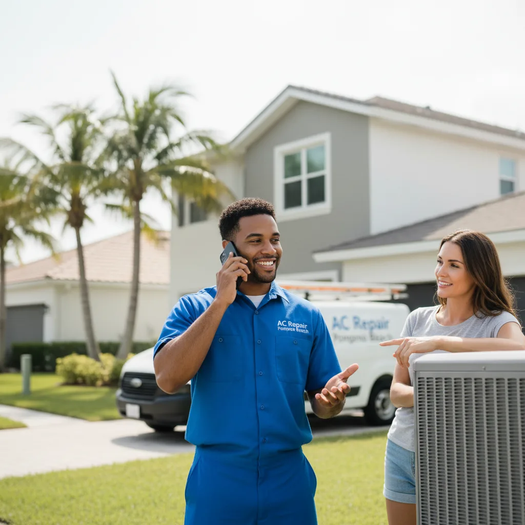 AC Repair Pompano Beach customer support in Muscadine